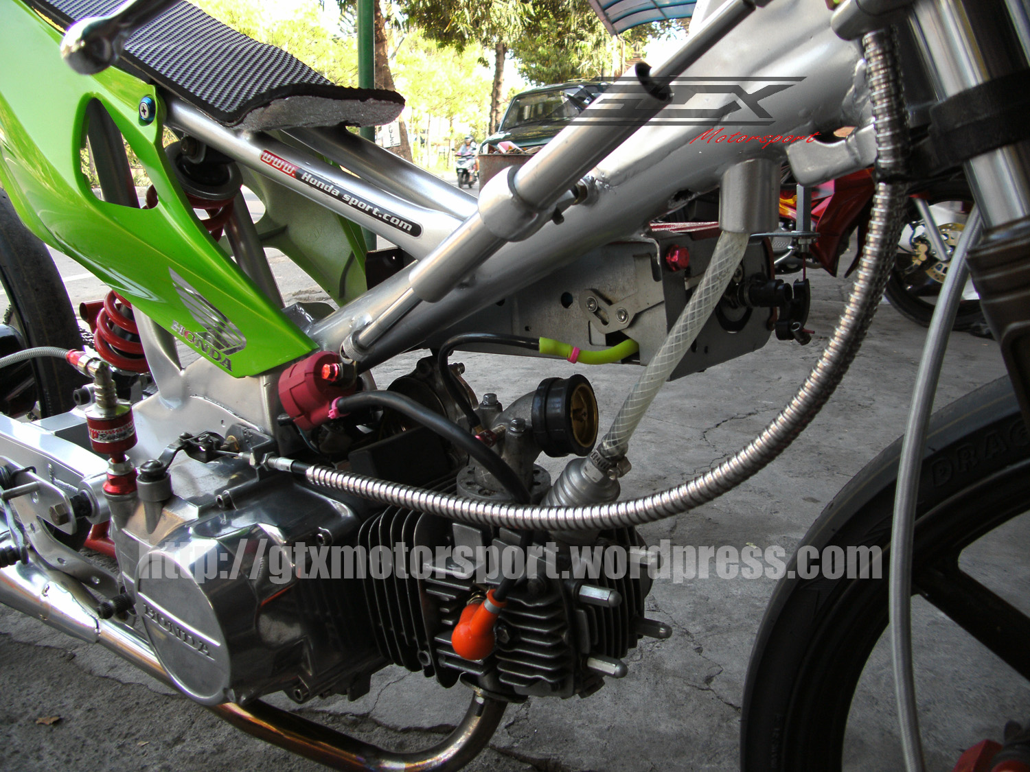 Bikin Motor Balap Motor Drag Berbahan Bakar LPG From BALI